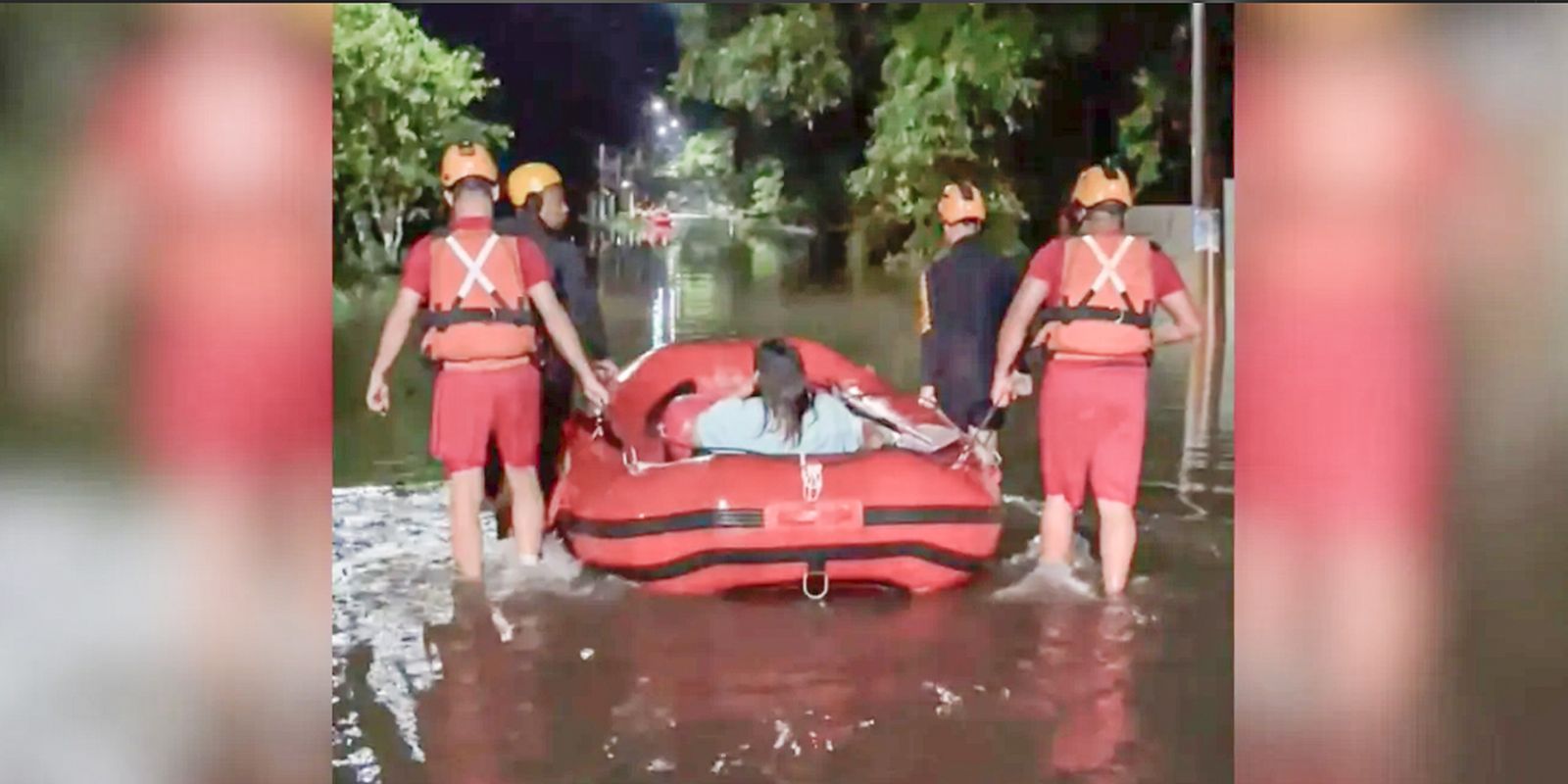 chuva-provoca-desalojamentos-e-inundacoes-em-peruibe,-litoral-de-sp